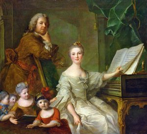 アーティストとその家族、1730年〜62年